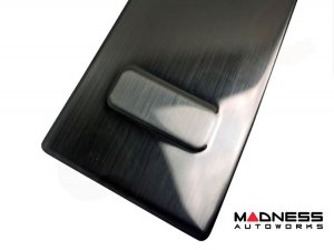 Jeep Renegade Rear Bumper Sill Cover - Dark Brushed Stainless Steel